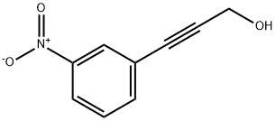 3-(3-硝基苯基)-2-丙炔-1-醇 结构式