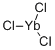 Ytterbium(III) chloride 结构式