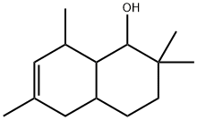 1-Naphthalenol,1,2,3,4,4a,5,8,8a-octahydro-2,2,6,8-tetramethyl- 结构式