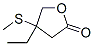 beta-ethyl, beta-methyl-thiobutyrolactone 结构式