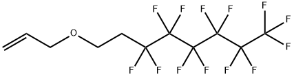 3,3,4,4,5,5,6,6,7,7,8,8,8-Tridecafluorooctyl(allyl) ether 结构式