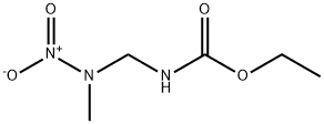 Carbamic  acid,  [(methylnitroamino)methyl]-,  ethyl  ester  (9CI) 结构式