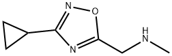 N-[(3-环丙基-1,2,4-恶二唑-5-基)甲基]-N-甲胺 结构式