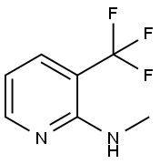 N-METHYL-3-(TRIFLUOROMETHYL)PYRIDIN-2-AMINE 结构式