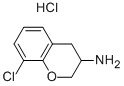 8-CHLORO-CHROMAN-3-YLAMINE HYDROCHLORIDE 结构式