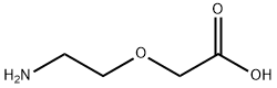 (2-胺乙氧基)乙酸 结构式