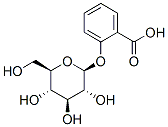 2-O-BETA-吡喃葡萄糖基水杨酸 结构式