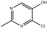 4-氯-2-甲基-5-嘧啶醇 结构式