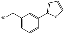 3-(2-噻吩基)苄醇 结构式