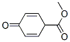 2,5-Cyclohexadiene-1-carboxylicacid,4-oxo-,methylester(9CI) 结构式