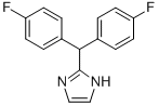 2-[BIS(4-FLUOROPHENYL)METHYL]-1H-IMIDAZOLE 结构式