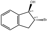反式-2-溴茚满醇 结构式