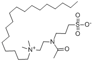 铵磺酸甜菜碱-2 结构式