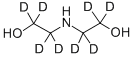 2,2'-亚氨基二(乙醇-1,1,2,2-D<SUB>4</SUB>) 结构式