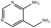 5-(氨基甲基)嘧啶-4-胺 结构式