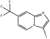 3-碘-7-(三氟甲基)咪唑并[1,2-A]吡啶 结构式