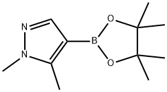 1,5-二甲基-1H-吡唑-4-硼酸频哪醇酯 结构式