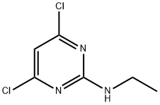 (4,6-二氯-嘧啶-2-基)-乙基-胺 结构式