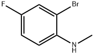 N-METHYL 2-BROMO-4-FLUOROANILINE, HCL 结构式