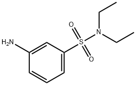 N,N-二乙基-3-氨基苯磺酰胺 结构式