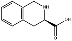 D-1,2,3,4-四氢异喹啉-3-羧酸 结构式