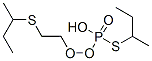 2-(butan-2-ylsulfanyl-ethoxy-phosphoryl)sulfanylbutane 结构式