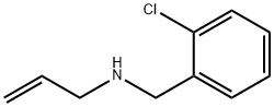 N-(2-CHLOROBENZYL)PROP-2-EN-1-AMINE 结构式