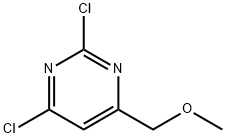 2,4-二氯-6-(甲氧基甲基)嘧啶 结构式