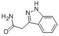 2-(1H-吲唑-3-基)-乙酰胺 结构式