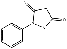 5 -氨基- 1 -苯基-1H -吡唑- 3-醇 结构式