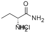 (R)-(–)-2-氨基丁酰胺盐酸盐 结构式