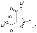 CITRIC ACID, LITHIUM SALT 结构式