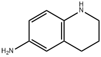 6-氨基-1,2,3,4-四氢喹啉 结构式