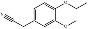2-(4-乙氧基-3-甲氧基苯基)乙腈 结构式