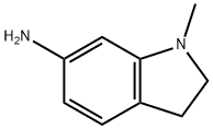 1-甲基-6-氨基吲哚啉 结构式