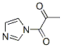 1H-Imidazole, 1-(1,2-dioxopropyl)- (9CI) 结构式