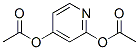 2,4-Pyridinediol,diacetate(ester)(9CI) 结构式