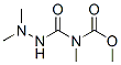 Carbamic  acid,  [(2,2-dimethylhydrazino)carbonyl]methyl-,  methyl  ester  (9CI) 结构式