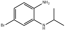 5-溴-N1-异丙基-1,2-苯二胺 结构式