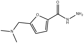 5-[(二甲氨基)甲基]呋喃-2-碳酰肼 结构式