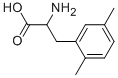 2,5-二甲基-DL-苯丙氨酸 结构式