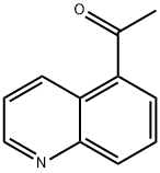 5-乙酰基喹啉 结构式