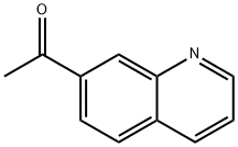 1-(7-喹啉基)乙酮 结构式