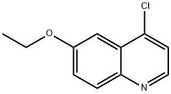 4-氯-6-乙氧基喹啉 结构式