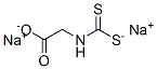 N-(Carboxymethyl)dithiocarbamic acid disodium salt 结构式