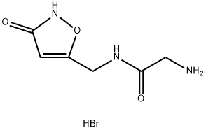 N-GLYCYLMUSCIMOL HYDROBROMIDE 结构式