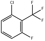 2-氯-6-氟三氟甲苯 结构式