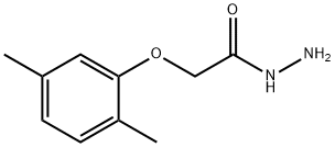 2-(2,5-二甲基苯氧基)乙酰肼 结构式