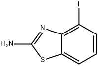 2-氨基-4-碘苯并噻唑 结构式
