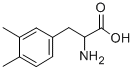 DL-3,4-二甲基苯丙氨酸 结构式